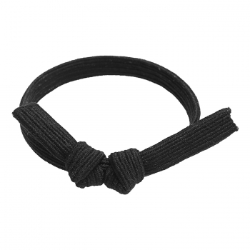 

Black Simple Lycra Solid Elastic Hair Band Hair Accessories Headwear