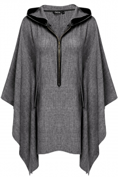 

Dark gray Loose 3"4 Raglan Sleeve Zip Up Pullover Halloween Hoodie, Multicolor