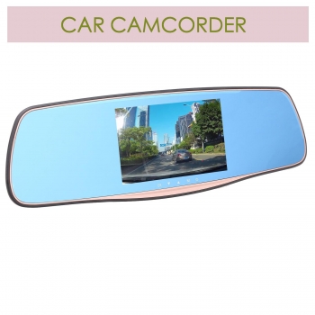 

Black Mobile Phone Screen Hd 1080 P Double Recorded Before And After Super Night Vision Vehicle Traveling Data Recorder Dash Cam