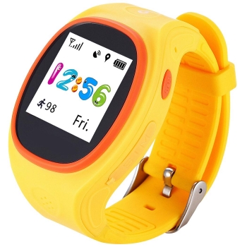 

Yellow Children Positioning Call Pacing GPS Intelligent Multi-Function Watch