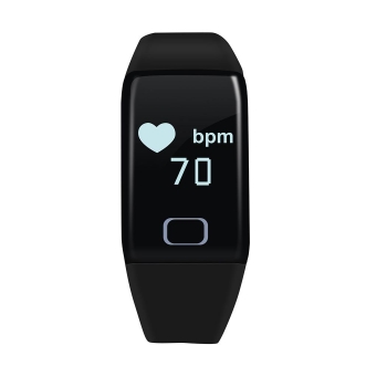 

Black OLED Display Step Card Calorie Call To Remind The Bluetooth Sports Smart Bracelet, Multicolor