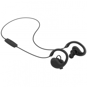

Black S6 Dual Battery Hanging Ear Bluetooth Headphone, Multicolor