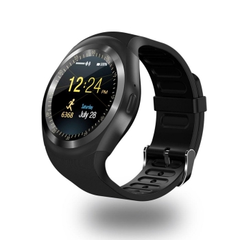 

Black Y1 Communication Sports Smart Watch, Multicolor