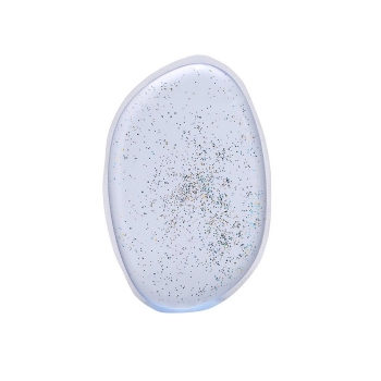 

Blue Face Makeup Tool Soft Transparent Silicone Oval Powder Puff