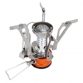 

Ultralight Portable Mini Stove with Travel Case for Outdoor Camping