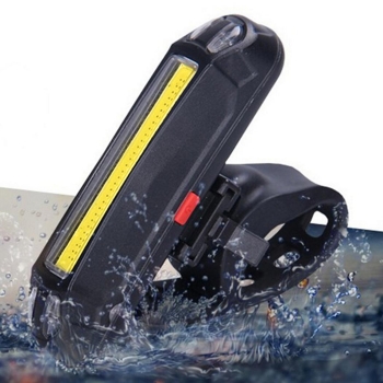 

Red Cycling USB Rechargeable LED Flashing Light, Multicolor
