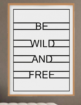 

Modern Letter Artwork Canvas Prints Wall Art Wall Painting Home Decor Pictures, Multicolor