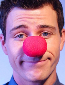 

Circus Clown Nose Foam Red Nose Funny Comic Party Halloween Costume Decoration