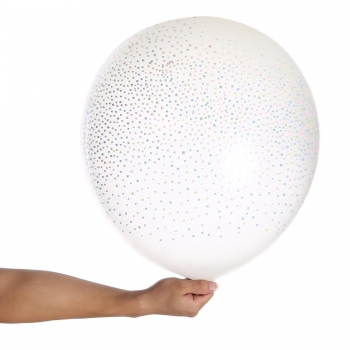 

#1 Round Latex Giant Balloon Large Thick Balloons for Birthday Wedding Party, Multicolor