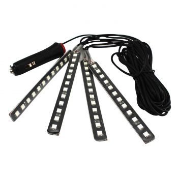 

4x12 Car SUV Interior Footwell Floor Decor Atmosphere Light LED Neon Strips