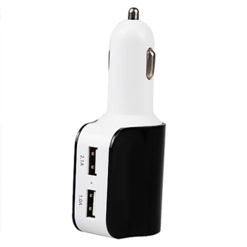 

2.1V 1A USB 3 in 1 Car Charger Cigarette Lighter Adapter Portable, Multicolor