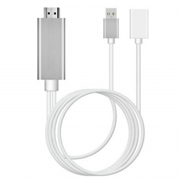 

iPhone Samsung 3 IN 1 USB to HD HDTV HD Mirroring Adaptor Cable