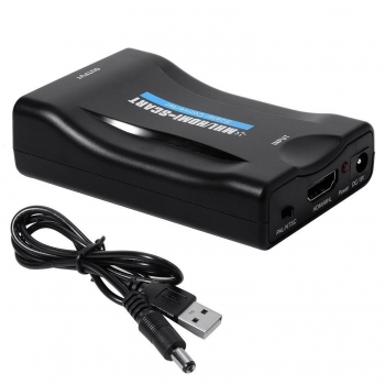 

HD"MHL to SCART Audio Video Converter Scaler Adapter with USB Cable