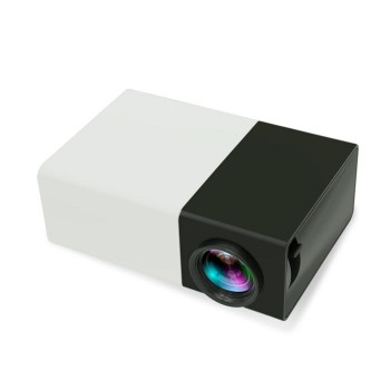 

Black white Portable Mini Projector, USB"SD"AV"HDMI Input, Multicolor