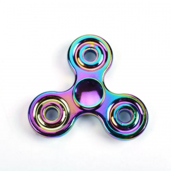 

Alloy Colorful Hand Spinner 360 Tri Fidget EDC Focus Desk Hand Toys