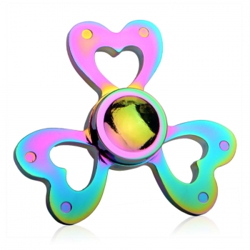 

Alloy Colorful Hand Spinner 360 Tri Fidget EDC Focus Desk Hand Toys