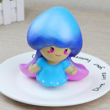 

Lovely Kids Cartoon Girls Doll Soft Slow Rebound Anti-stress Toys Gift