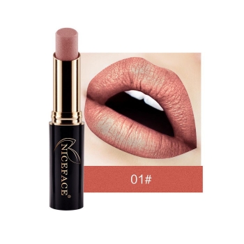 

01# Fashion Long Lasting Waterproof Matte Lipstick Lip Gloss Cosmetic Makeup Tool, Multicolor