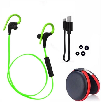 

New Q10 Handsfree Earbuds Wireless Bluetooth Headphones Earhook Sport Headset Earphone, Multicolor