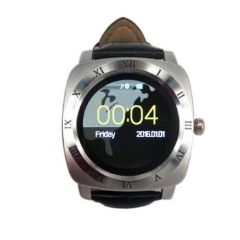 

Silver New Bluetooth Smart Watch Camera Pedometer Reminder for Android 4.3 Phone, Multicolor