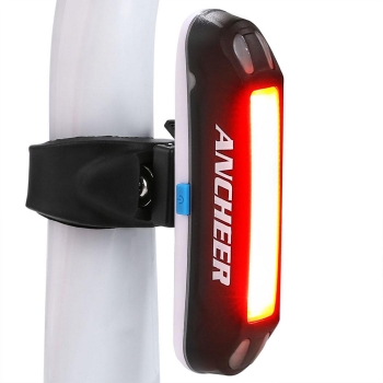 

ANCHEER USB Rechargeable Waterproof Bicycle tail light,High Intensity Rear