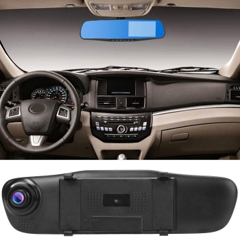 

HD 1080 P 4.3'' Car Rearview Mirror Vehicle DVR Video Night Vision Car Dual Lens Camera Dash Cam Recorder Dash Cam