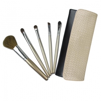 

2016 Trends Kissemoji 5pcs Makeup Brush Set, Gray